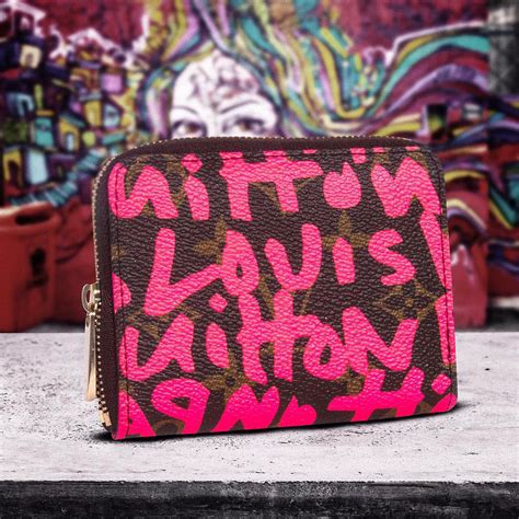 lv graffiti wallet|authentic louis vuitton zippy wallet.